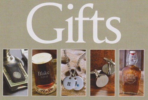 Personalized Gifts - Click For Catalog